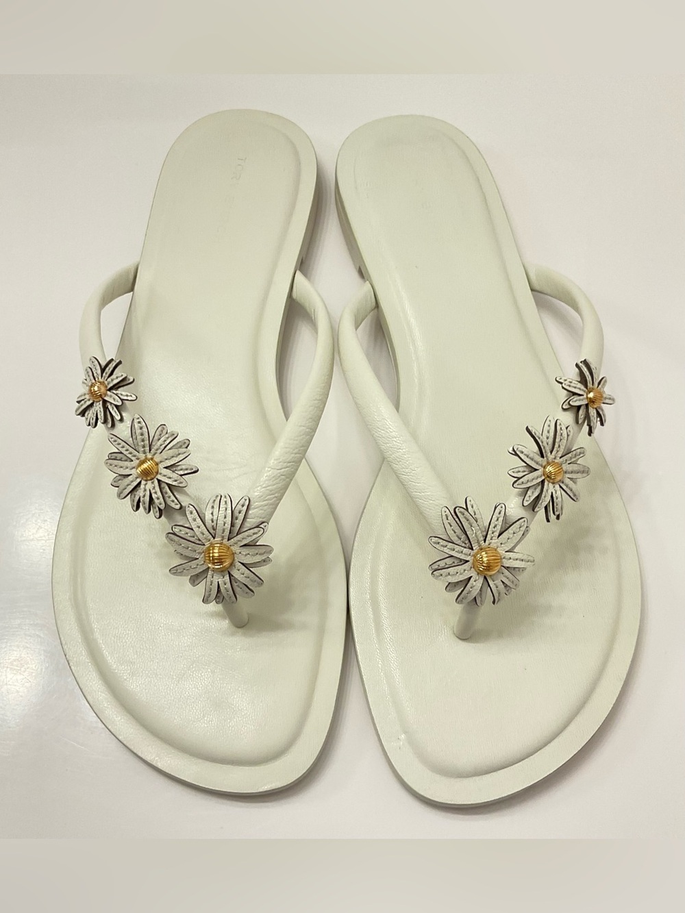 EUC Tory Burch CHELSEA LEATHER FLIP FLOP